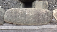 Newgrange passage entrance